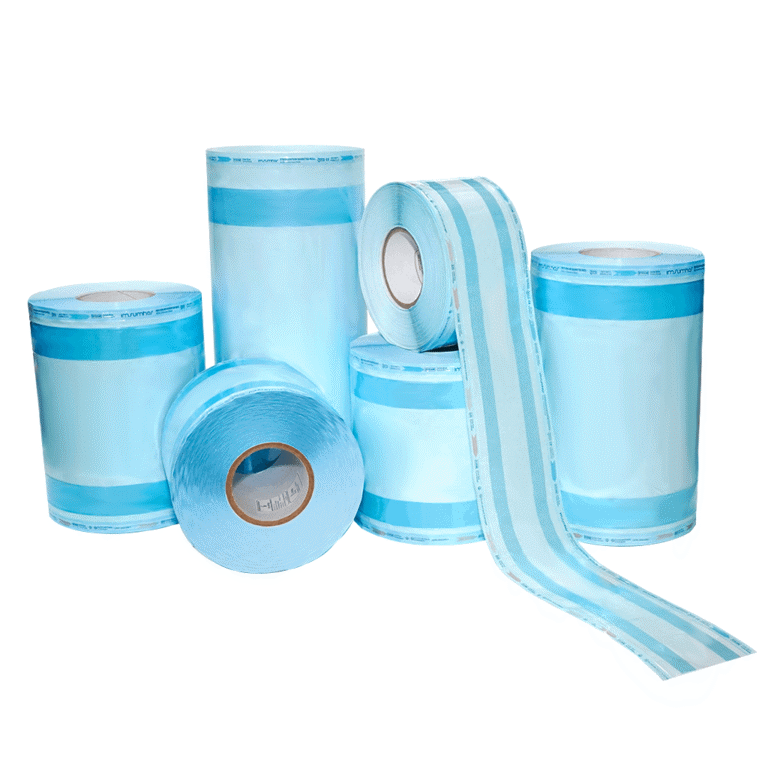 Rollo de Papel Grado Medico Mixto con Fuelle